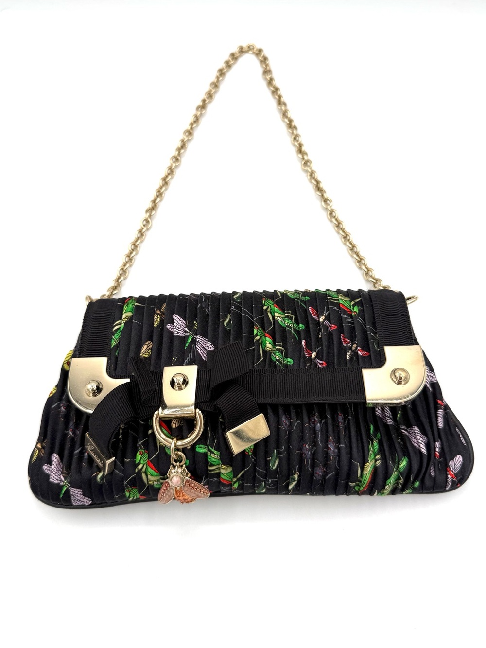 Gucci Tom Ford Insect Mini Horsebit Chain Clutch
